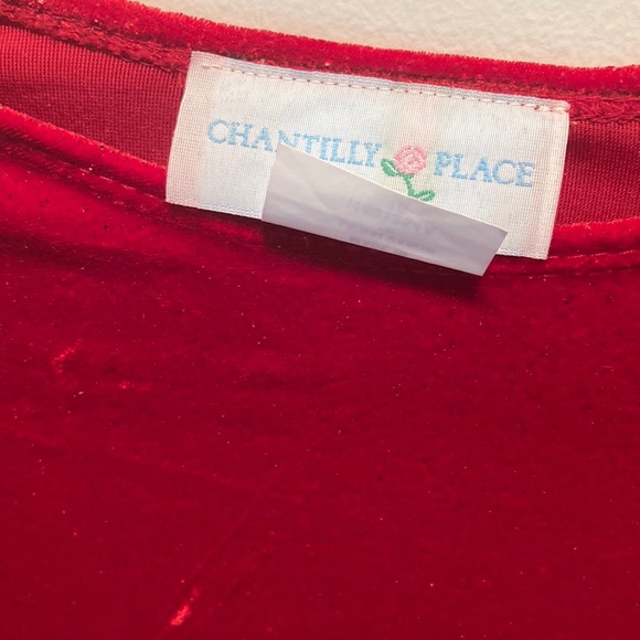 NWT Chantilly Place Christmas Holiday Santa Dress Size 16 - Picture 2 of 5